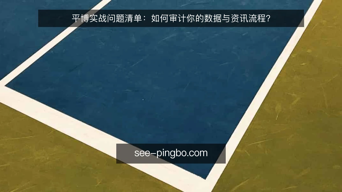 平博实战问题清单：如何审计你的数据与资讯流程？